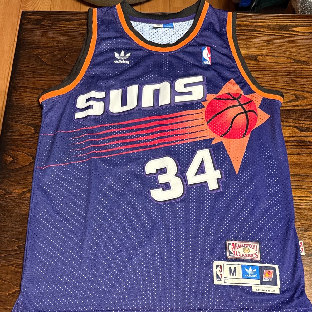 Adidas Phoenix Suns Charles Barkley Retro Basketball Jersey